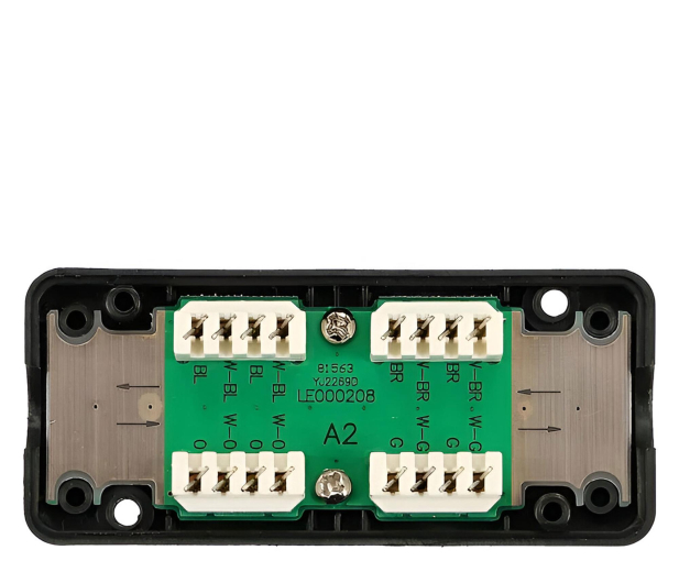 ExtraLink  Moduł połączeniowy UTP 6 (czarna) - 1323225 - zdjęcie 3
